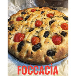 FOCCACİO EKMEĞİ (Ekşi Mayalı)