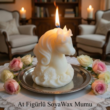 AT FİGÜRLÜ SOYAWAX MUMU