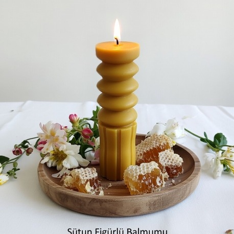 SÜTUN FİGÜRLÜ BALMUMU