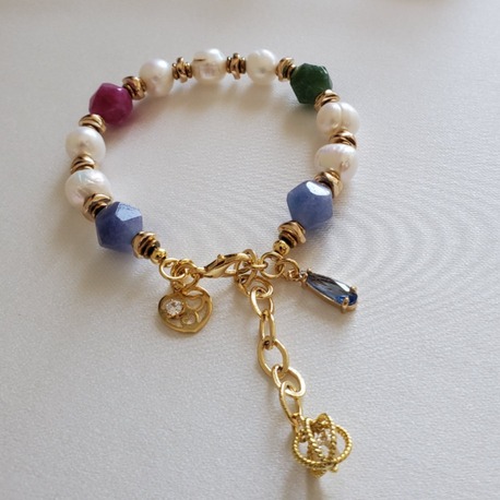 "Pearl Embrace" Ayarlanabilir İnci Bileklik