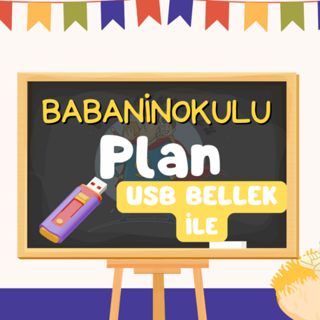 2025-2026 Maarif Modeli Plan 48+ Aylık (USB Bellekte Gönderim)