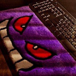 Gengar Keyboard Rug