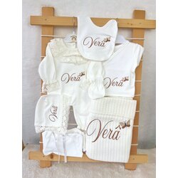 EKRU DANTELLİ 10LU SET 