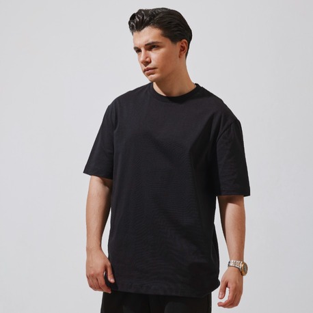 Babylon Basic Oversize T-Shirt - Black