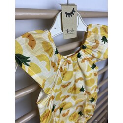 Ananas Keten Romper