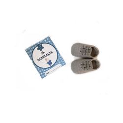 Gri Bebek Ayakkabısı 6-12 Aylık 12 cm 