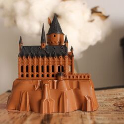 Minyatür Hogwarts Üniversitesi Kalesi Harry Potter Koleksiyon 3t