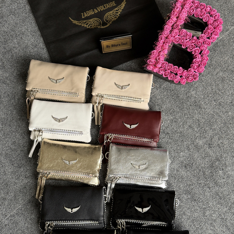 Zadig Clutch Small Boncuklu-Gizli Mıknatıs