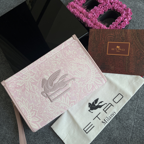 Etro Paisley Clutch Bag / Toz Torbalı - Sertifikalı