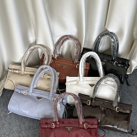 Prada Bonnie Medium Handbag Deri