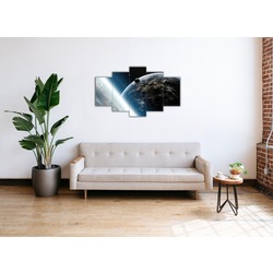 5 Parça Mdf Üzerine UV Baskı Duvar Tablosu