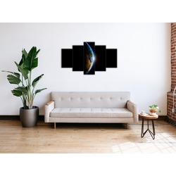 5 Parça Mdf Üzerine UV Baskı Duvar Tablosu