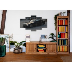 5 Parça Mdf Üzerine UV Baskı Duvar Tablosu