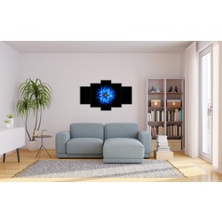 5 Parça Mdf Üzerine UV Baskı Duvar Tablosu