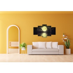 5 Parça Mdf Üzerine UV Baskı Duvar Tablosu