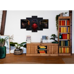 5 Parça Mdf Üzerine UV Baskı Duvar Tablosu