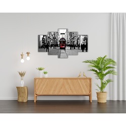 5 Parça Mdf Üzerine UV Baskı Duvar Tablosu