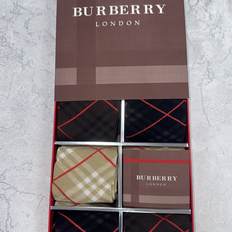 Burberry 6’lı bambu çorap