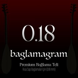 Baglamagram Premium Bağlama Teli (0.18 mm)