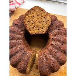 Glutensiz Şekersiz Havuçlu Tarçınlı Kek (1200 gr)