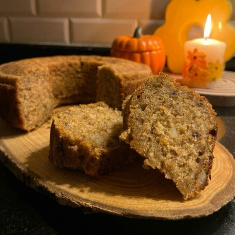 Glutensiz Portakallı Şekersiz Cevizli Kek (600 gr)