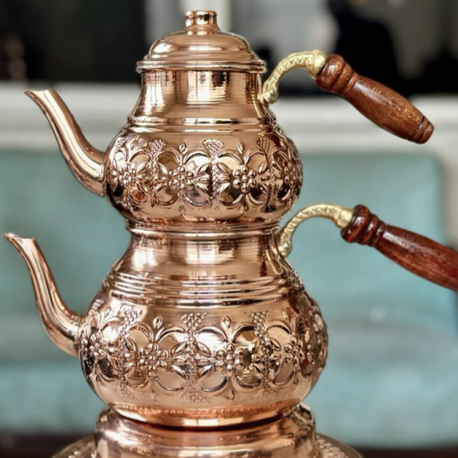 Nakışlı çaydanlık 