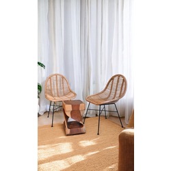 Rattan Sandalye ve Yan Sehpa 