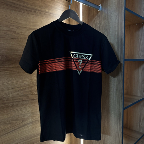 SİYAH GUES PREMIUM T - SHIRT