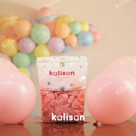 Kalisan 12" Makaron Pembe Balon 100'lü