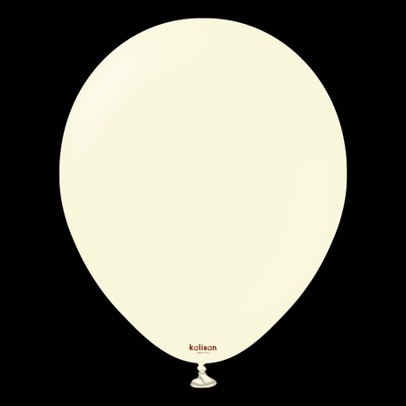Kalisan 12" Makaron Soluk Sarı (Pale Yellow) Balon 100'lü