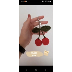 cherry keychain