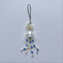 jellyfish phone charm