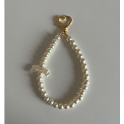 pearl bow keychain