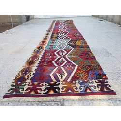 Staircase Runner, Hallway Runner Rug,Oushak Rug,Stair Runner,Teppich Kelim,Bohemian Hall Runner,Kili