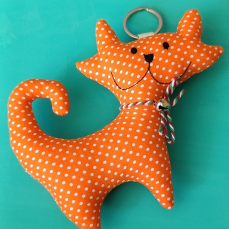 Turuncu Puanlı Kedi Charm 