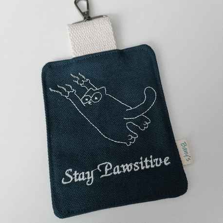 Stay Pawsitive  Charm 