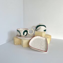 Mild Mug No.YKYB2 (tabaklı)