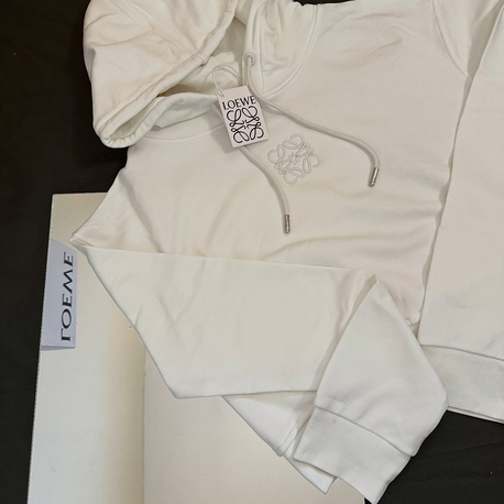 Loewe kadın kısa sweatshirt 