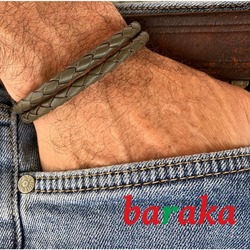 Deri Bileklik - Ürün Kodu: 070