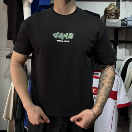 Barch Fashion “Good Ways” T-Shirt (Siyah)