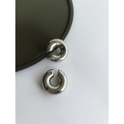 Silver Kıkırdak Halka Küpe
