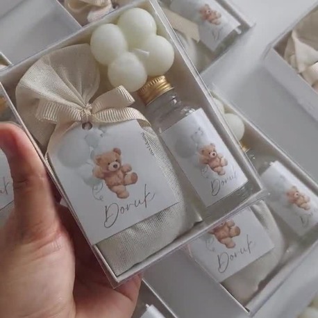  Kişiselleştirilebilir Lavanta Keseli Set - Özel Günlerinizin Anlamlı Hatırası (25 Adet)