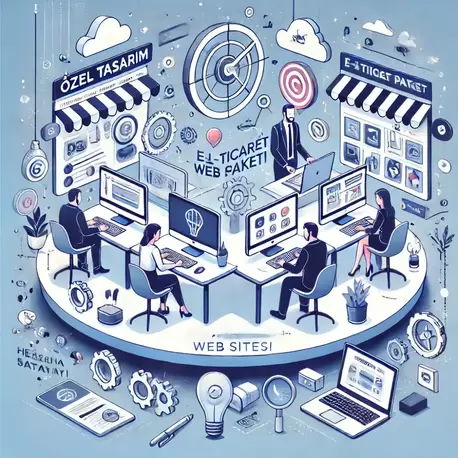  Özel Tasarım E-Ticaret Web Sitesi Paketi