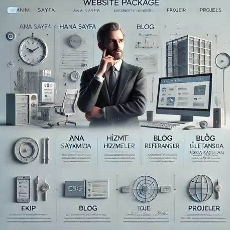 Özel Tasarım Kurumsal Web Sitesi Paketi