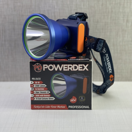 Powerdex PD-2472 2500 Lümen 50 W Zoomsuz Kafa Feneri
