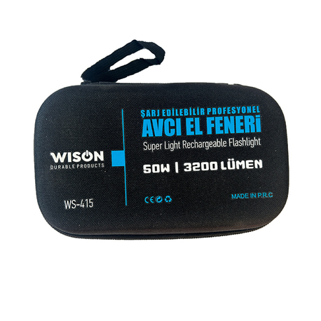 Wison Ws-415 3200 Lümen 50W Profesyonel Avcı El Feneri