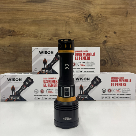Wison Ws-6565 20w 2000 Lümen Profesyonel El Feneri 