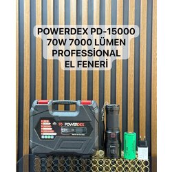 Powerdex Pd-15000 7000 Lümen Profesyonel El Feneri