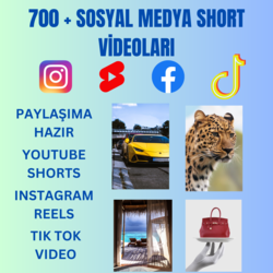 Sosyal Medya paylaşımları için 750+ İçerik Videosu
