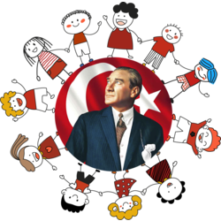 ATATÜRK VE ÇOCUKLAR 18 CM